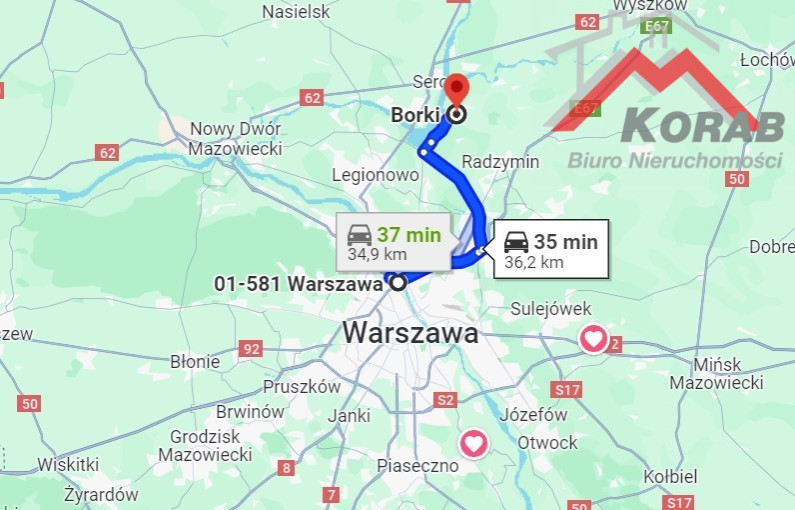 Borki, Teresińska